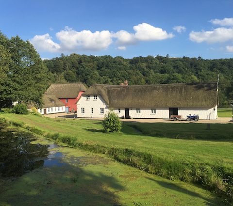 Bed and Breakfast Nybjerg mølle i Egtved Ådal nær Billund og Vejle